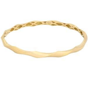 النگو طلا 18 عیار زنانه طلای مستجابی مدل مهین کد m3