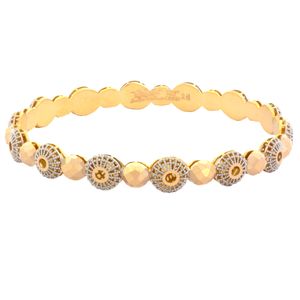 النگو طلا 18 عیار زنانه طلای مستجابی مدل گرد کد n4