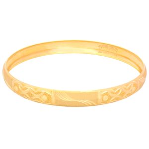 النگو طلا 18 عیار زنانه طلای مستجابی کد 001