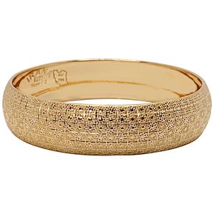 النگو طلا 18 عیار زنانه گالری طلای ونوسام مدل تک پوش ایرانا کد e277s4