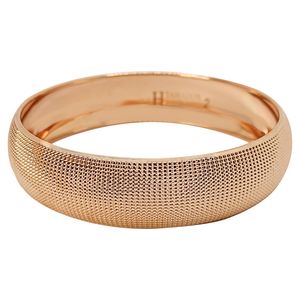 النگو طلا 18 عیار زنانه گالری طلای ونوسام مدل تک پوش تمدن کد c154s1