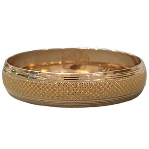 النگو طلا 18 عیار زنانه گالری طلای ونوسام مدل تک پوش دیاکو کد 102 سایز 1