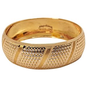 النگو طلا 18 عیار زنانه گالری طلای ونوسام مدل تک پوش کد t223k750s1