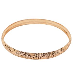 النگو طلا 18 عیار زنانه گالری طلای ونوسام مدل دی گلد کد v136s1