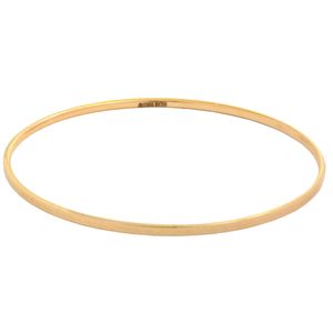 النگو طلا کم اجرت 18 عیار زنانه طلای مستجابی مدل آینه ای 2m کد t1702 سایز 3