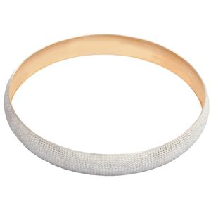 النگو طلا کم اجرت 18 عیار زنانه طلای مستجابی مدل برج کد e369 سایز 2