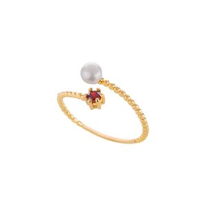 انگشتر طلا 18 عیار زنانه کیا گالری مدل rm445