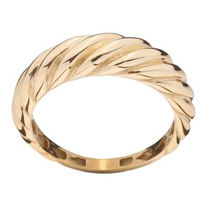 انگشتر طلا 18 عیار زنانه گلدم مدل r 3090012