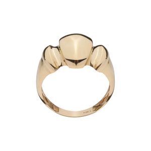انگشتر طلا 18 عیار زنانه گلدم مدل r 3090049