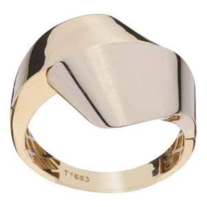 انگشتر طلا 18 عیار زنانه گلدم مدل r 3090052
