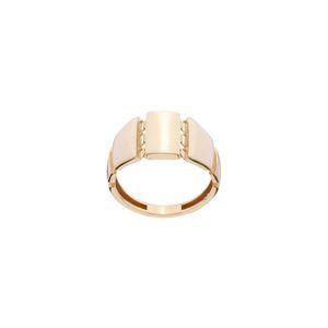 انگشتر طلا 18 عیار زنانه گلدم مدل r 390040