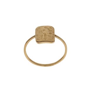 انگشتر طلا 18 عیار زنانه گلدم مدل r900 54