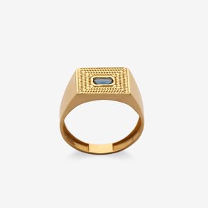 انگشتر طلا 18 عیار مردانه طلامین مدل نیکان کد ata476p سایز 65