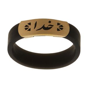 انگشتر طلا 18 عیار مردانه مایا ماهک مدل mr0218 طرح خدا