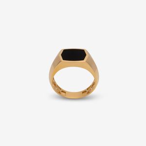 انگشتر طلا 18 عیار مردانه ناریا مدل noir elite کد me12 6 سایز 65