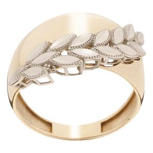 انگشتر طلا کم اجرت 18 عیار زنانه گلدم مدل r 390080