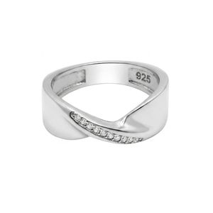 انگشتر نقره اتمی زنانه مدل r62003