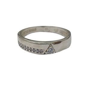 انگشتر نقره اتمی زنانه مدل vrws925040