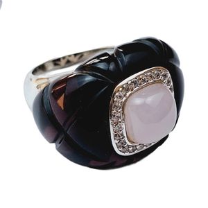 انگشتر نقره زنانه مدل piarte r102 45