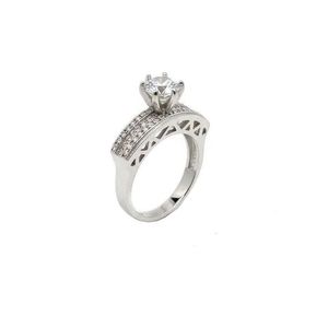 انگشتر نقره زنانه مدل vrws925805