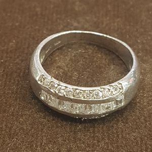 انگشتر نقره زنانه مدل حلقه کد p810