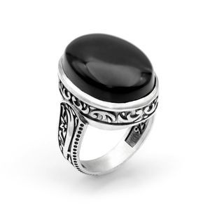 انگشتر نقره عقیق مردانه نقره حامدی مدل dkrim ay1