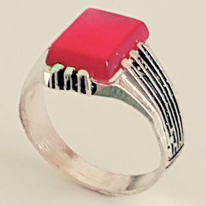 انگشتر نقره مردانه مدل p201