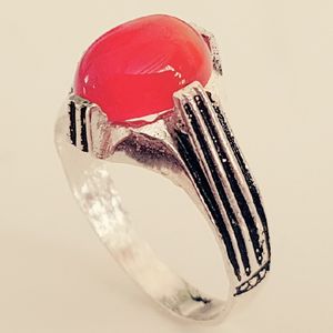 انگشتر نقره مردانه مدل p203