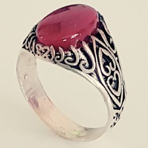 انگشتر نقره مردانه مدل p210