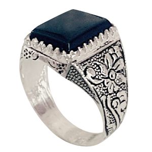 انگشتر نقره مردانه مدل p800