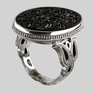 انگشتر نقره مردانه مدل r1527