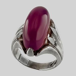 انگشتر نقره مردانه مدل r1539