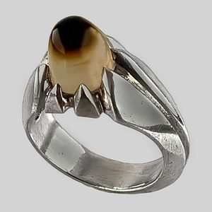 انگشتر نقره مردانه مدل r1540