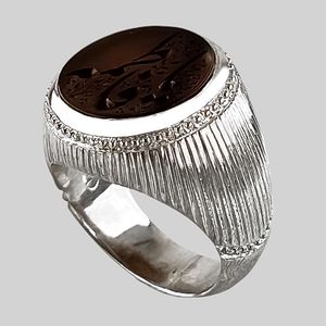 انگشتر نقره مردانه مدل r1554