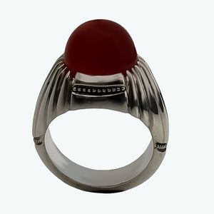 انگشتر نقره مردانه مدل r1593