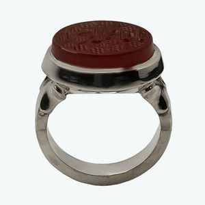 انگشتر نقره مردانه مدل r1606