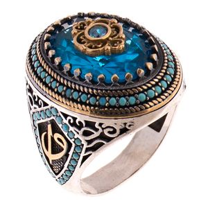 انگشتر نقره مردانه کد 2177