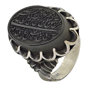 انگشتر نقره مردانه کد as40