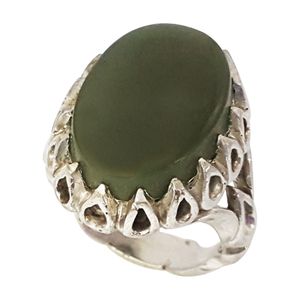انگشتر نقره مردانه گالری احد کد 4759