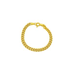 دستبند زنجیری طلا کم اجرت 18 عیار زنانه زرلاین مدل کارتیه کد b 300033