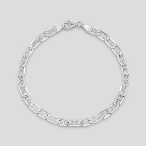دستبند زنجیری نقره زنانه طلای صداقت مدل 1396