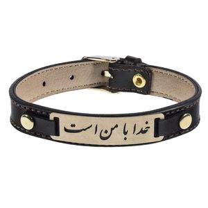 دستبند طلا 18 عیار مردانه مایا ماهک مدل mb0347