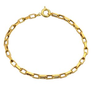 دستبند طلا 18 عیار مردانه گالری رحمانی مدل dip020