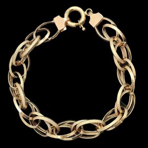 دستبند طلا کم اجرت 18 عیار زنانه طلا و شمش برلیان مدل حلقه ای کد 09