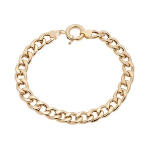 دستبند طلا کم اجرت 18 عیار زنانه گلدم مدل b 39002