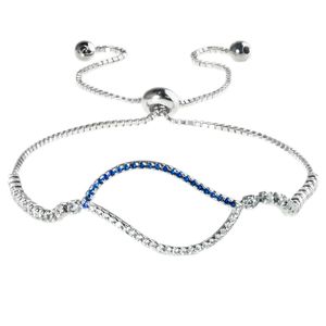 دستبند نقره اقلیمه کد dn369