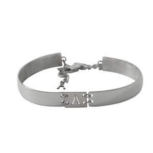 دستبند نقره زنانه دلی جم طرح a کد 638 d