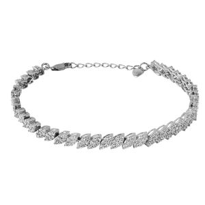 دستبند نقره زنانه مد و کلاس کد 1000400