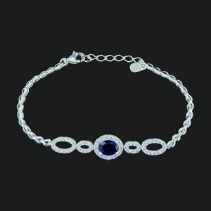 دستبند نقره زنانه مدل 30524