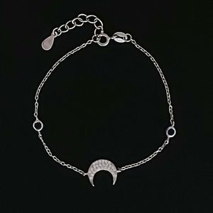 دستبند نقره زنانه مدل b85